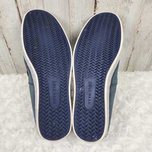 Cole Haan Pinch Weekender Loafers Blue Size 8.5 - Picture 7 of 9